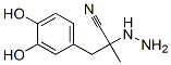 Benzenepropanenitrile, alpha-hydrazino-3,4-dihydroxy-alpha-methyl- (9CI) CAS#: 40248-66-6