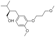 Benzenepropanol, 4-methoxy-3-(3-methoxypropoxy)-b-(1-methylethyl)-, (bR)- CAS#: 172900-70-8