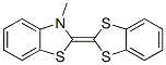Benzothiazole, 2-(1,3-benzodithiol-2-ylidene)-2,3-dihydro-3-methyl- (9CI) CAS#: 42047-12-1