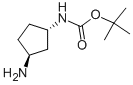 Carbamic acid, [(1S,3S)-3-aminocyclopentyl]-, 1,1-dimethylethyl ester (9CI) CAS#: 645400-44-8