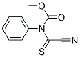Carbanilic acid, N-(cyanothioformyl)-, methyl ester (7CI,8CI) CAS#: 4918-58-5