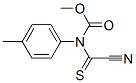 Carbanilic acid, N-(cyanothioformyl)-p-methyl-, methyl ester (7CI,8CI) CAS#: 4918-61-0