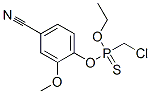 (Chloromethyl)phosphonothioic acid O-(4-cyano-2-methoxyphenyl)O-ethyl ester CAS#: 4081-32-7