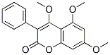 Coumarin, 4,5,7-trimethoxy-3-phenyl- CAS#: 4222-03-1