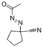Cyclopentanecarbonitrile, 1-(acetylazo)- (9CI) CAS#: 41857-32-3