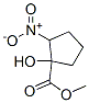 Cyclopentanecarboxylic acid, 1-hydroxy-2-nitro-, methyl ester (7CI,8CI) CAS#: 4970-88-1