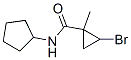Cyclopropanecarboxamide, 2-bromo-N-cyclopentyl-1-methyl- (9CI) CAS#: 372089-85-5