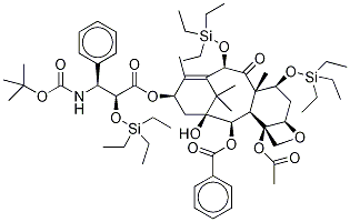 Docetaxel 2',7,10-Tris(triethylsilyl) Ether CAS#: 149107-86-8