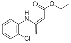 ETHYL (Z)-3-(2-CHLOROPHENYLAMINO)CROTONATE CAS#: 42792-92-7