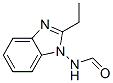 Formamide, N-(2-ethyl-1H-benzimidazol-1-yl)- (9CI) CAS#: 40995-21-9