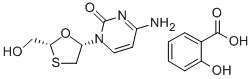 Lamivudine salicylate CAS#: 173522-96-8