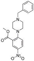 METHYL 2- (4-BENZYLPIPERAZINO) -5-NITROBENZENECARBOXYLATE CAS #: 381195-04-6