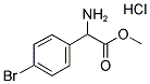 METHYL 2-AMINO-2-(4-BROMOPHENYL)ACETATE HYDROCHLORIDE CAS#: 42718-20-7