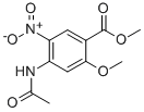 METHYL 4-(ACETYLAMINO)-2-METHOXY-5-NITR& CAS#: 4093-41-8
