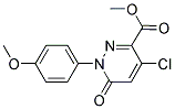 METHYL 4-CHLORO-1-(4-METHOXYPHENYL)-6-OXO-1,6-DIHYDRO-3-PYRIDAZINECARBOXYLATE CAS#: 338395-95-2
