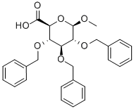 Methyl 2,3,4-tris-O-(phenylmethyl)-beta-D-glucopyranosiduronic acid CAS#: 4356-82-5