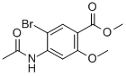 Methyl 4-acetamido-5-bromo-2-methoxybenzoate CAS#: 4093-34-9