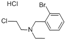 N-(2-CHLOROETHYL)-N-ETHYL-2-BROMOBENZYLAMINE HYDROCHLORIDE CAS#: 40616-75-9