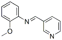 N-(2-Methoxyphenyl)pyridine-3-methanimine CAS#: 41855-67-8