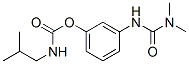 N-(2-Methylpropyl)carbamic acid 3-[[(dimethylamino)carbonyl]amino]phenyl ester CAS#: 4849-31-4