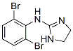 N-(2,6-Dibromophenyl)-4,5-dihydro-1H-imidazole-2-amine CAS#: 4205-93-0