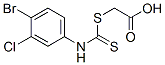 N-(4-Bromo-3-chlorophenyl)dithiocarbamic acid carboxymethyl ester CAS#: 73622-97-6