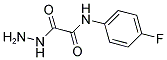 N-(4-FLUOROPHENYL)-2-HYDRAZINO-2-OXOACETAMIDE CAS#: 338395-87-2