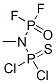 N-(Dichlorophosphinothioyl)-N-(difluorophosphinyl)methanamine CAS#: 41006-37-5