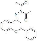 N-acetyl-N'-(2,3-dihydro-2-phenyl-4H-1-benzopyran-4-ylidene)acetohydrazide CAS#: 4924-22-5