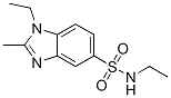 N,1-Diethyl-2-methyl-1H-benzimidazole-5-sulfonamide CAS#: 4979-75-3