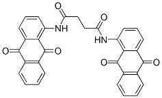 N,N'-Bis(9,10-dihydro-9,10-dioxoanthracen-1-yl)succinamide CAS#: 4375-89-7