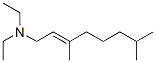 N,N-diethyl-3,7-dimethyloct-2-ene-1-amine CAS#: 41034-88-2