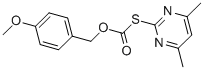 P-METHOXYBENZYL S-(4,6-DIMETHYLPYRIMIDIN-2-YL) THIOCARBONATE CAS#: 41840-29-3