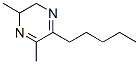 Pyrazine, 2,3-dihydro-2,6-dimethyl-5-pentyl- (9CI) CAS#: 539826-70-5