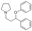 Pyrrolidine, 1-(3-phenoxy-3-phenylpropyl)- CAS#: 42796-29-2
