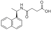 (R)-(+)-N-[1-(1-NAPHTHYL)ETHYL]SUCCINAMIC ACID CAS#: 78681-09-1