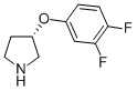 S-3-(3,4-DIFLUOROPHENOXY)-PYRROLIDINE CAS#: 356558-52-6