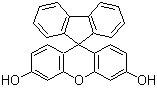Structure of Spiro[9H-fluorene-9,9'-[9H]xanthene]-3',6'-diol CAS 4081-00-9