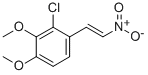 TRANS-2-CHLORO-3 4-DIMETHOXY-B-NITROSTY& CAS#: 41122-35-4