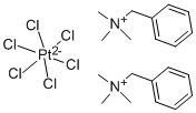 TRIMETHYLBENZYLAMMONIUMHEXACHLOROPLATINATE (IV) CAS#: 41909-89-1