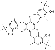 Tris(4-tert-butyl-3-hydroxy-2,6-dimethylbenzyl) isocyanurate CAS#: 40601-76-1