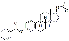 estra-1,3,5(10)-triene-3,17beta-diol 17-acetate 3-benzoate CAS#: 4954-17-0
