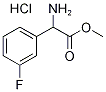 methyl amino(3-fluorophenyl)acetate hydrochloride CAS#: 42718-21-8