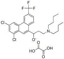 oxalate 1,3-dichloro-alpha-[2-(dibutylamino)ethyl]-6-(trifluoromethyl)phenanthrene-9-methanolate CAS#: 94133-63-8