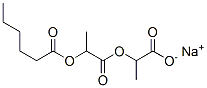 sodium 2-(1-carboxyethoxy)-1-methyl-2-oxoethyl hexanoate CAS#: 42566-88-1