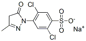 sodium 2,5-dichloro-4-(4,5-dihydro-3-methyl-5-oxo-1H-pyrazol-1-yl)benzenesulphonate CAS#: 41494-78-4