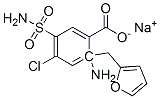 sodium 5-(aminosulphonyl)-4-chloro-2-(furan-2-ylmethyl)anthranilate CAS#: 41733-55-5