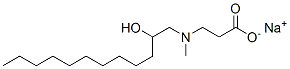 sodium N-(2-hydroxydodecyl)-N-methyl-beta-alaninate CAS#: 40199-73-3