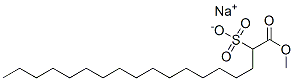 sodium methyl 2-sulphooctadecanoate CAS#: 4062-78-6