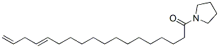 1-(1-Oxo-14,17-octadecadienyl)pyrrolidine CAS#: 56600-13-6